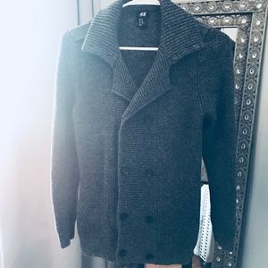 H&M Me’s  Double Breasted Sweater